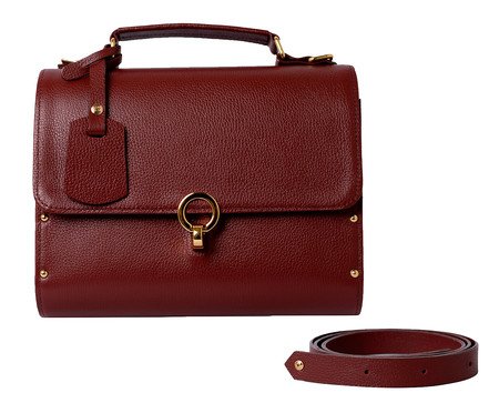 Bolsa em Couro Aquarela Cherry | Westwing