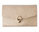 Bolsa Crossbody Quadrada de Couro Areia, beige | WestwingNow