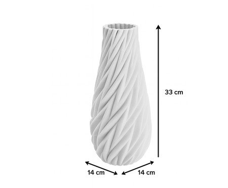 Vaso Cerâmico Lusiane Off White | Westwing