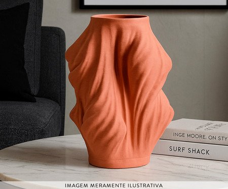 Vaso Cerâmico Terrano Terracota | Westwing