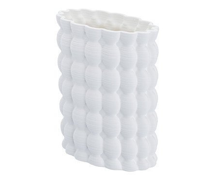 Vaso Cerâmico Solenne Off White | Westwing