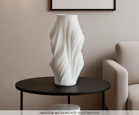 Vaso Cerâmico Castel Off White | Westwing