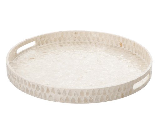 Bandeja Madreperola Élevan, beige | WestwingNow