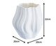 Vaso Cerâmico Clairon Off White, Off White | WestwingNow