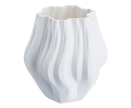 Vaso Cerâmico Clairon Off White | Westwing