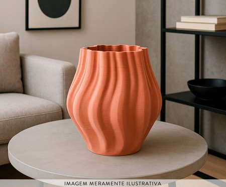 Vaso Cerâmico Lorven Terracota | Westwing