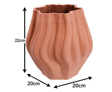 Vaso Cerâmico Lorven Terracota | Westwing