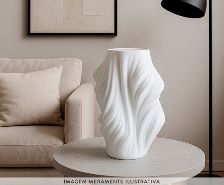Vaso Cerâmico Orlisse Off White | Westwing