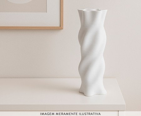Vaso Cerâmico Bravine Off White | Westwing