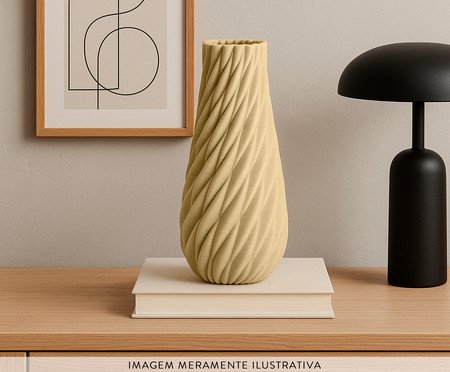 Vaso Cerâmico Donari Bege | Westwing