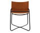 Cadeira em Couro Ling Caramelo I, beige | WestwingNow