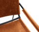Cadeira em Couro Ling Caramelo I, beige | WestwingNow