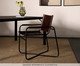 Cadeira em Couro Ling Caramelo I, beige | WestwingNow