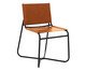 Cadeira em Couro Ling Caramelo II, beige | WestwingNow