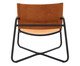 Poltrona em Couro Ling Caramelo, beige | WestwingNow