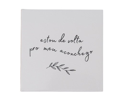 Azulejo Decorativo Aconchego, white | WestwingNow