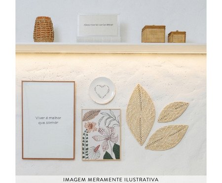 Prato Decorativo Coração Arabesco | Westwing