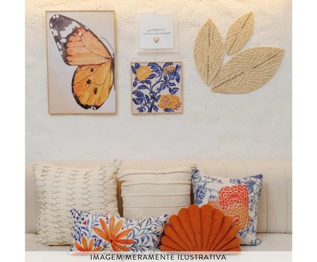 Almofada Flor de Tangerina | Westwing