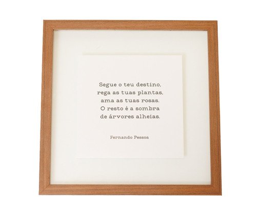 Quadro Segue Teu Destino, white | WestwingNow
