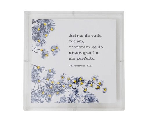 Quadro Caixa Acrílico 