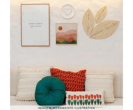 Almofada Baguete Tulipas | Westwing