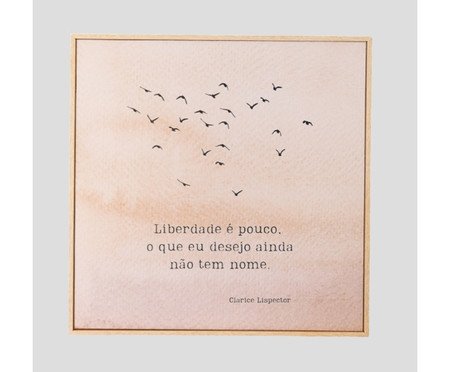 Quadro Liberdade é Pouco | Westwing