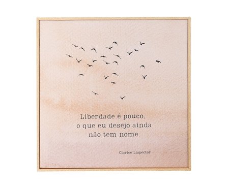 Quadro Liberdade é Pouco | Westwing