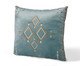 Capa de Almofada Bordada Levent Azul, blue | WestwingNow