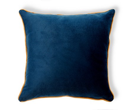 Capa de Almofada Bordada com Vivo Abelhas Azul Marinho | Westwing