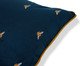 Capa de Almofada Bordada com Vivo Abelhas Azul Marinho, blue | WestwingNow