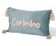 Capa de Almofada Bordada com Tassels Carinho Azul, blue | WestwingNow