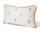 Capa de Almofada Bordada com Vivo Beatriz Off White, Off White | WestwingNow
