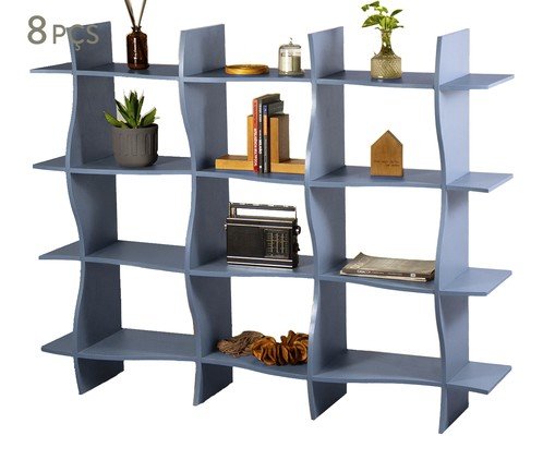 Estante Orgânica Ipanema Azul, blue | WestwingNow