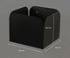 Cachepô Suspenso Humaitá Preto, black | WestwingNow