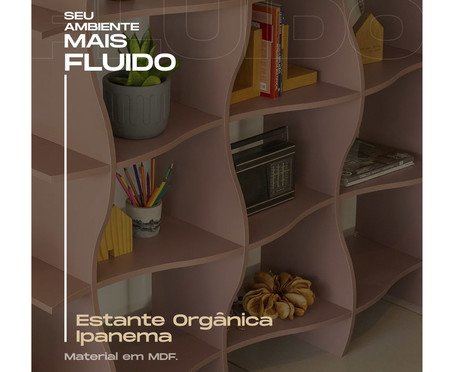 Estante Orgânica Ipanema Verde | Westwing