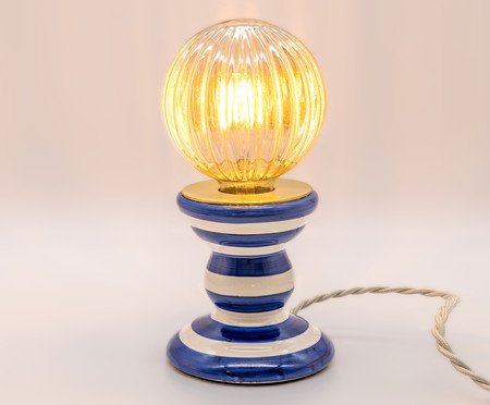 Luminária de Mesa em Led Fun 2 Azul - Bivolt | Westwing