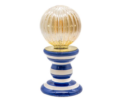 Luminária de Mesa em Led Fun 2 Azul - Bivolt, blue | WestwingNow
