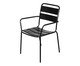 Cadeira Bora Com Braço - Preta, black | WestwingNow