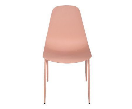 Cadeira Abi Sem Braço - Rosa | Westwing