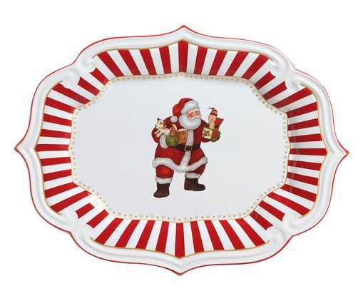Travessa Christmas Charm - 49cm, red | WestwingNow