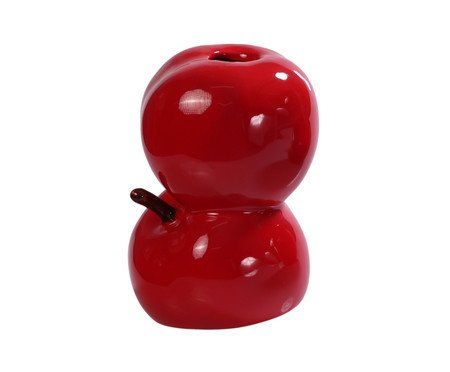 Vaso Maçã Dupla Tutti-Frutti Vermelho | Westwing