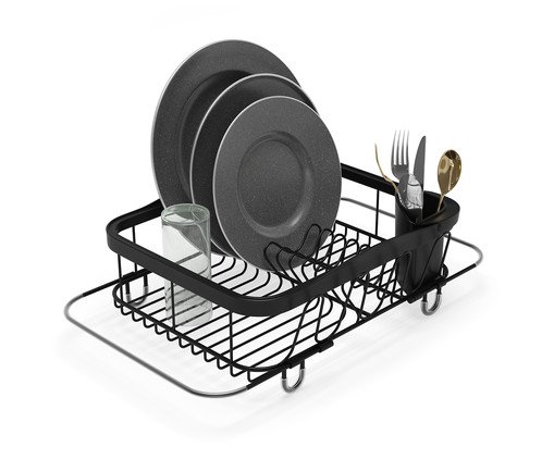 Escorredor de Pratos Multiuso Sinkin, black | WestwingNow