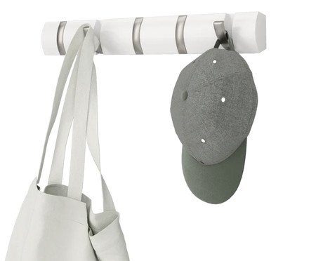 Cabideiro de Parede Flip Branco | Westwing