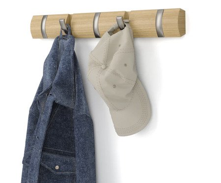 Cabideiro de Parede Flip Bege | Westwing