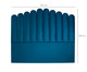 Cabeceira em Veludo La Donna - Azul de Prussia, Azul | WestwingNow