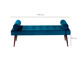 Recamier em Veludo Olivia Charming - Azul de Prussia, Azul de Prussia | WestwingNow