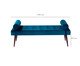 Recamier em Veludo Olivia Charming - Azul de Prussia, Azul de Prussia | WestwingNow