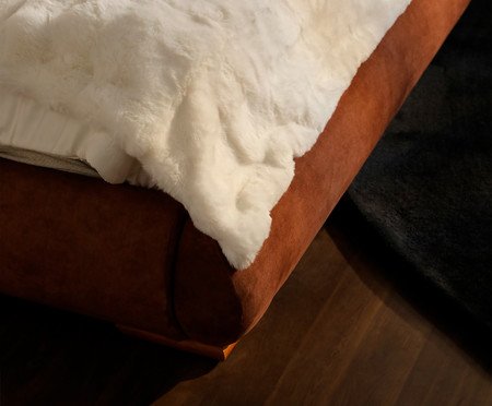 Cama Lumie Bouclé Atoalhado Terracota | Westwing