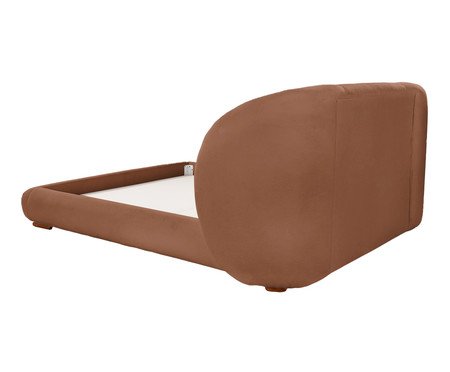 Cama Lumie Bouclé Atoalhado Terracota | Westwing