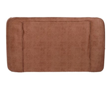 Cama Lumie Veludo Soft Tijolo | Westwing